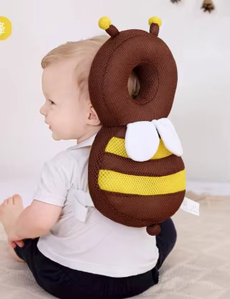 Head Back Protector Baby Protect Pillow Learn Walk Head Protector Cushion anti Fall Backward Cap Carry Cartoon Kids Safe
