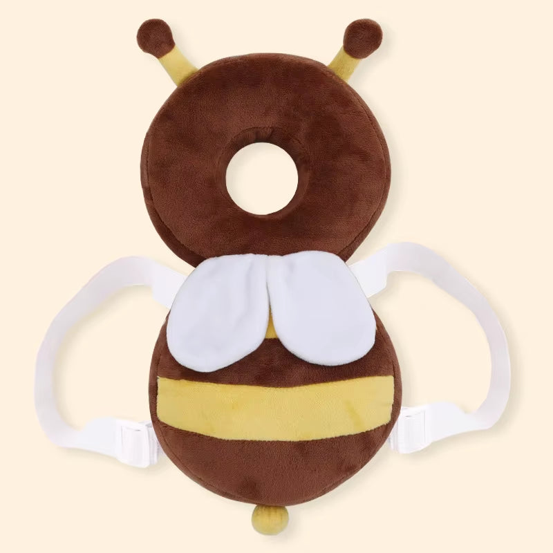 Head Back Protector Baby Protect Pillow Learn Walk Head Protector Cushion anti Fall Backward Cap Carry Cartoon Kids Safe